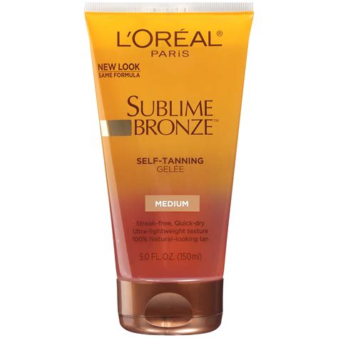 l'oreal sublime bronze self tanner.